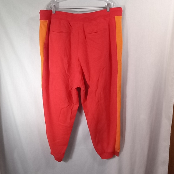 Lego + Target Red Orange Colorblock Jogger Pants Size 2X - Picture 5 of 5